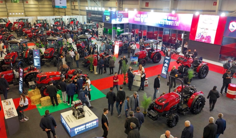 Erkunt Traktör Introduces New Orchard Models at Bursa Agriculture Fair